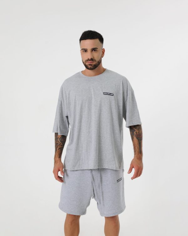 DISCIPLINE. Remera Boxyfit DISCIPLINE BORDADO LOGO - Imagen 5