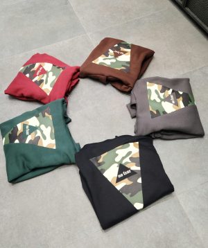 nofear Buzo Canguro Frisado CAMUFLADO