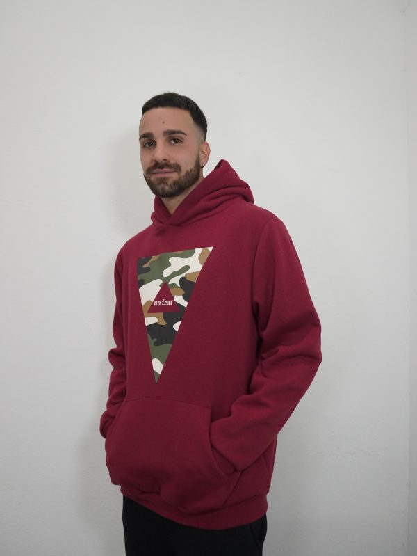 nofear Buzo Canguro Frisado CAMUFLADO - Imagen 4