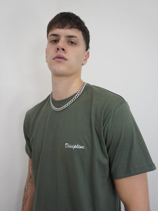 DISCIPLINE. Remera Basica Regularfit Discipline. - Imagen 4