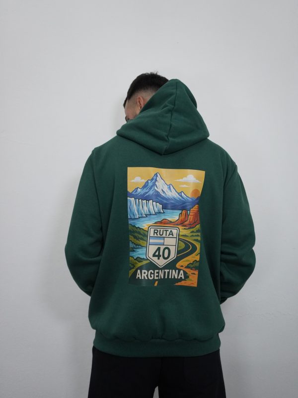 nofear Buzo Frisado Canguro Ruta40ARG - Imagen 6