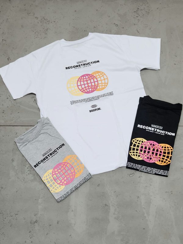 Discipline. Remera Regularfit Reconstruction - Imagen 2