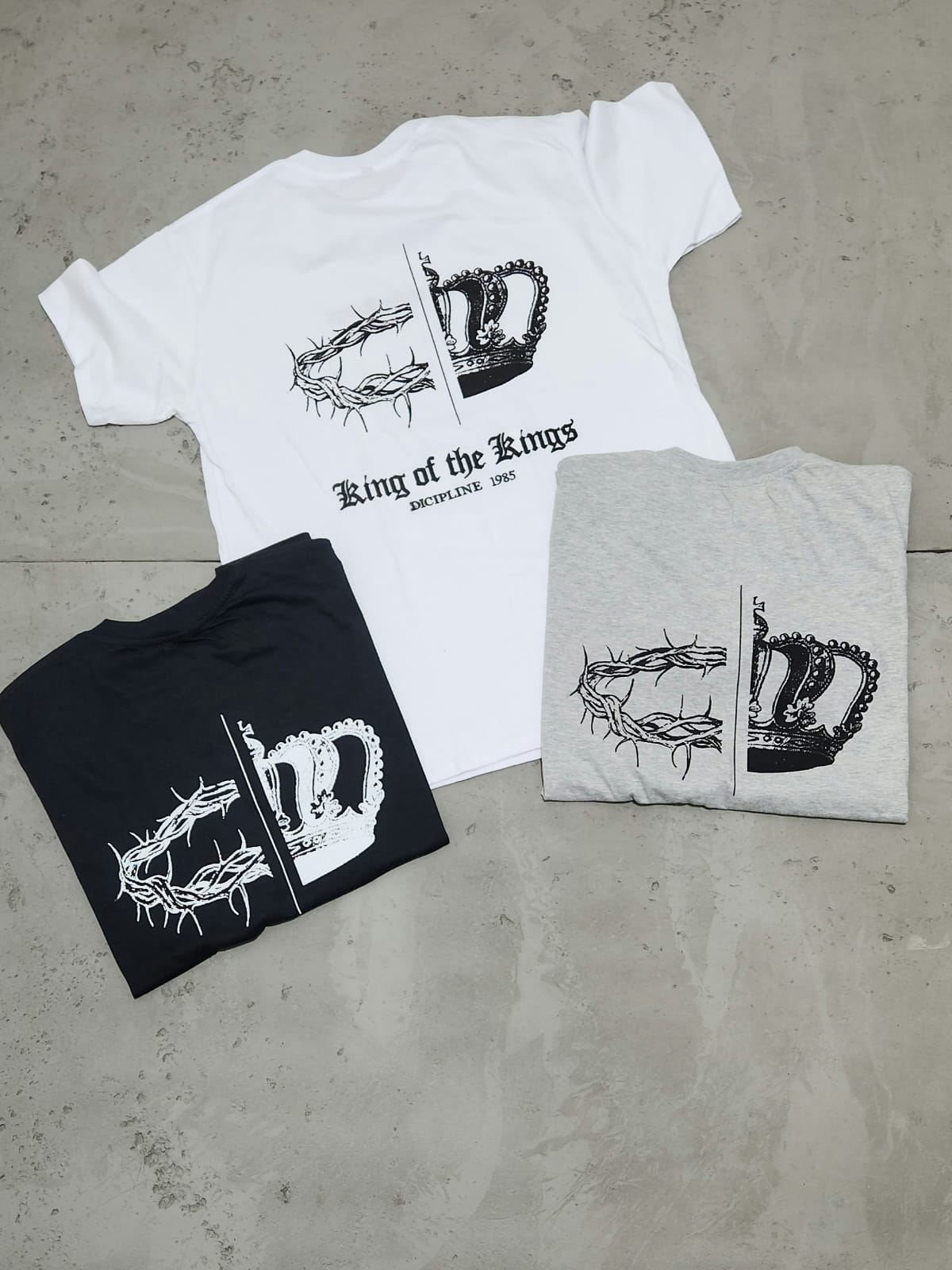 Discipline. Remera Regularfit King of the Kings