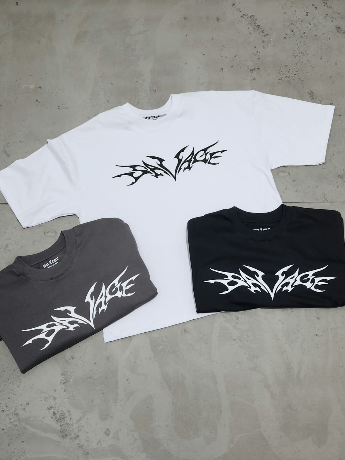 nofear Remera Boxyfit SAVAGE