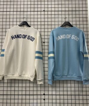 Discipline. Buzo Frisado Clasico Argentina Hand of God