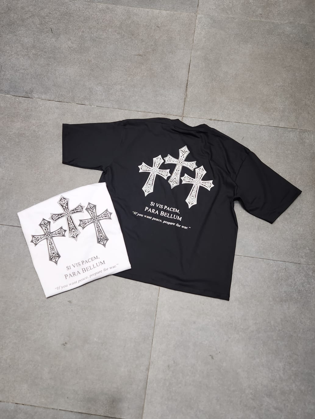 Discipline. Remera Boxyfit Cruz